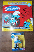 SINGING SMURF FIGURINE #24 + NEW ALTAYA BOOKLET