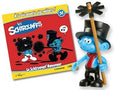 SMURF CHIMNEY SWEEP FIGURINE #51 + NEW ALTAYA BOOKLET