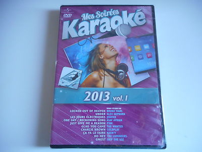 DVD - MY KARAOKE EVENINGS 2013 VOL 1 - ZONE 2