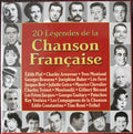 CD 20 LEGENDS OF FRENCH SONG - 20 CD box set