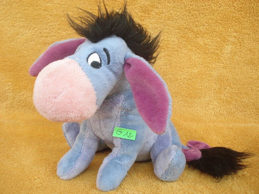 Plush toy #G012: Eeyore (Winnie the Pooh) Disney 15cm