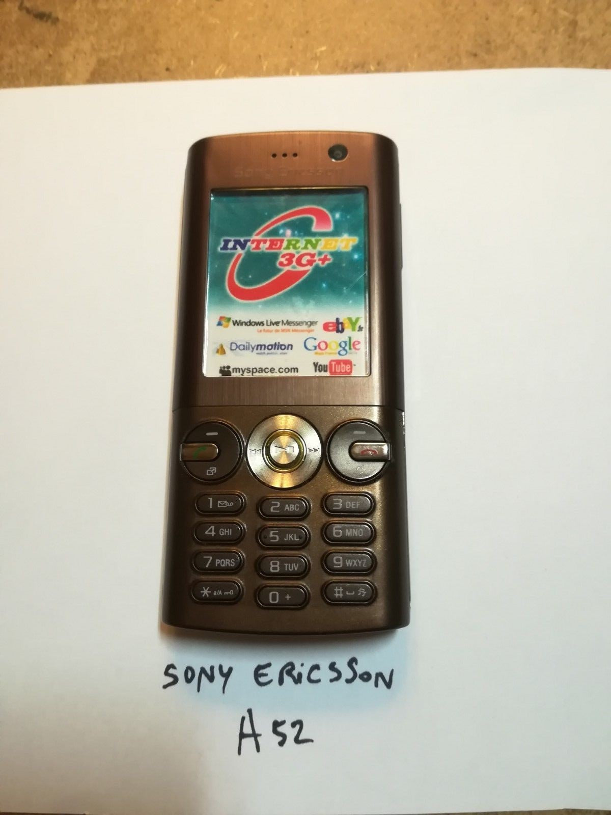 Collectible dummy phone / No. A52: Sony Ericsson