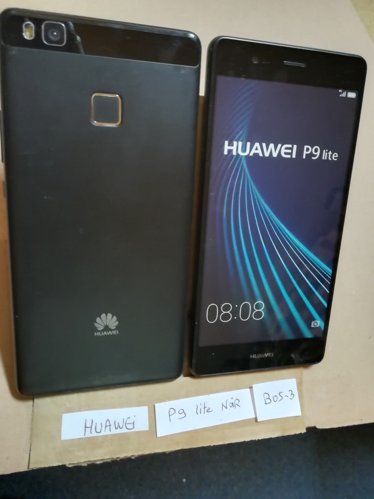 Dummy mobile phone, dummy smartphone No. B05-3: HUAWEI P9 lite black