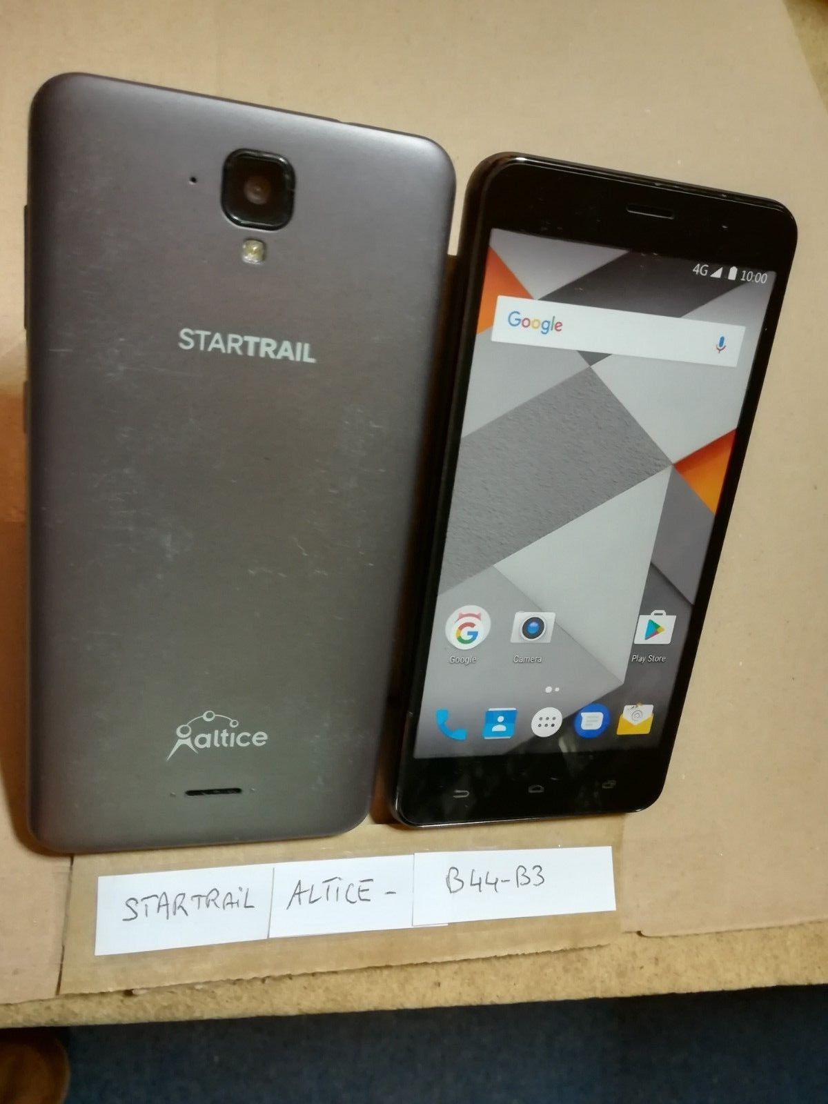 FACTORY MOBILE PHONE dummy smartphone N°B44-B3: STARTRAIL with Altice