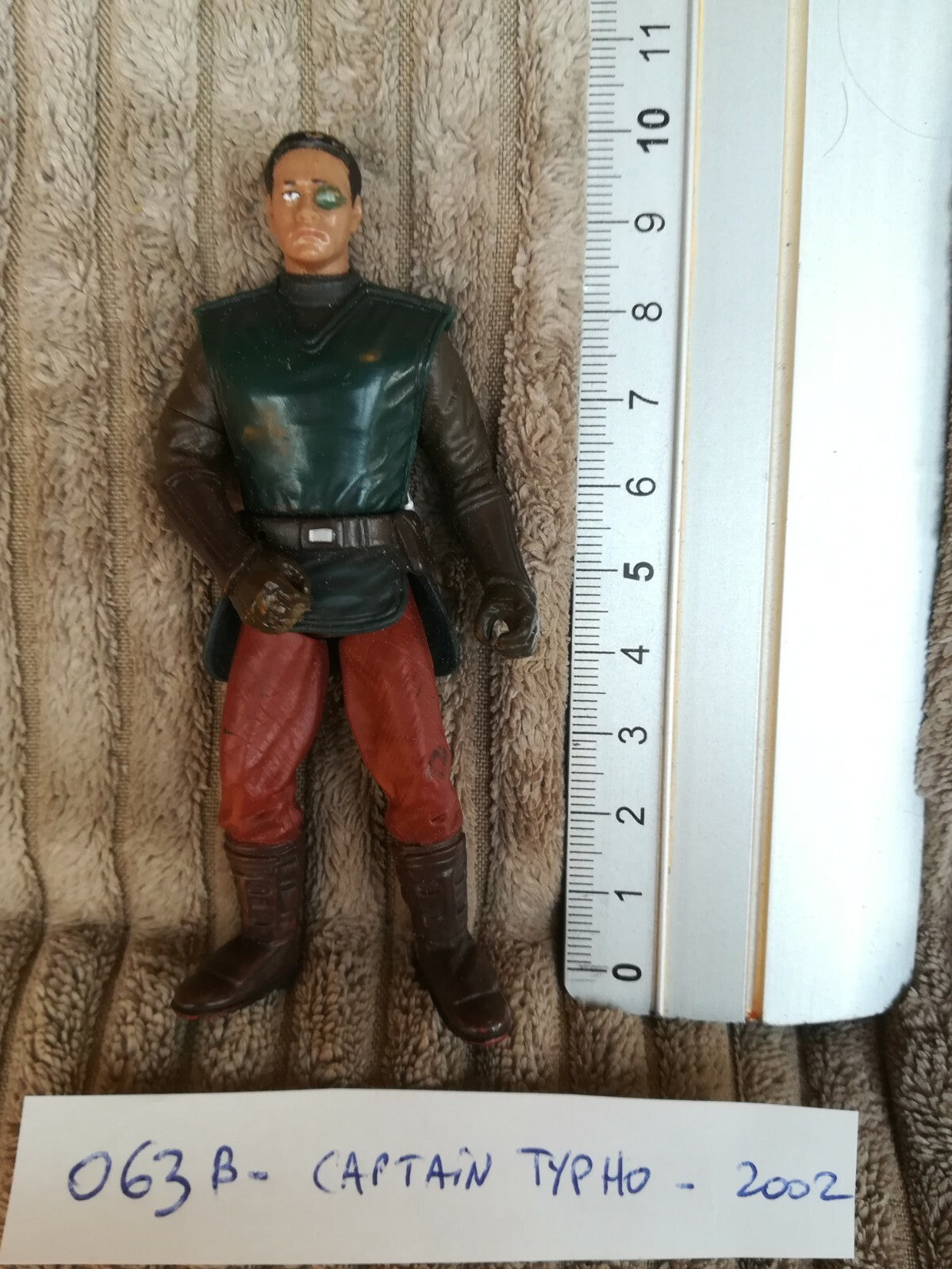 figurine STAR WARS 063B: CAPTAIN TYPHO - 2002