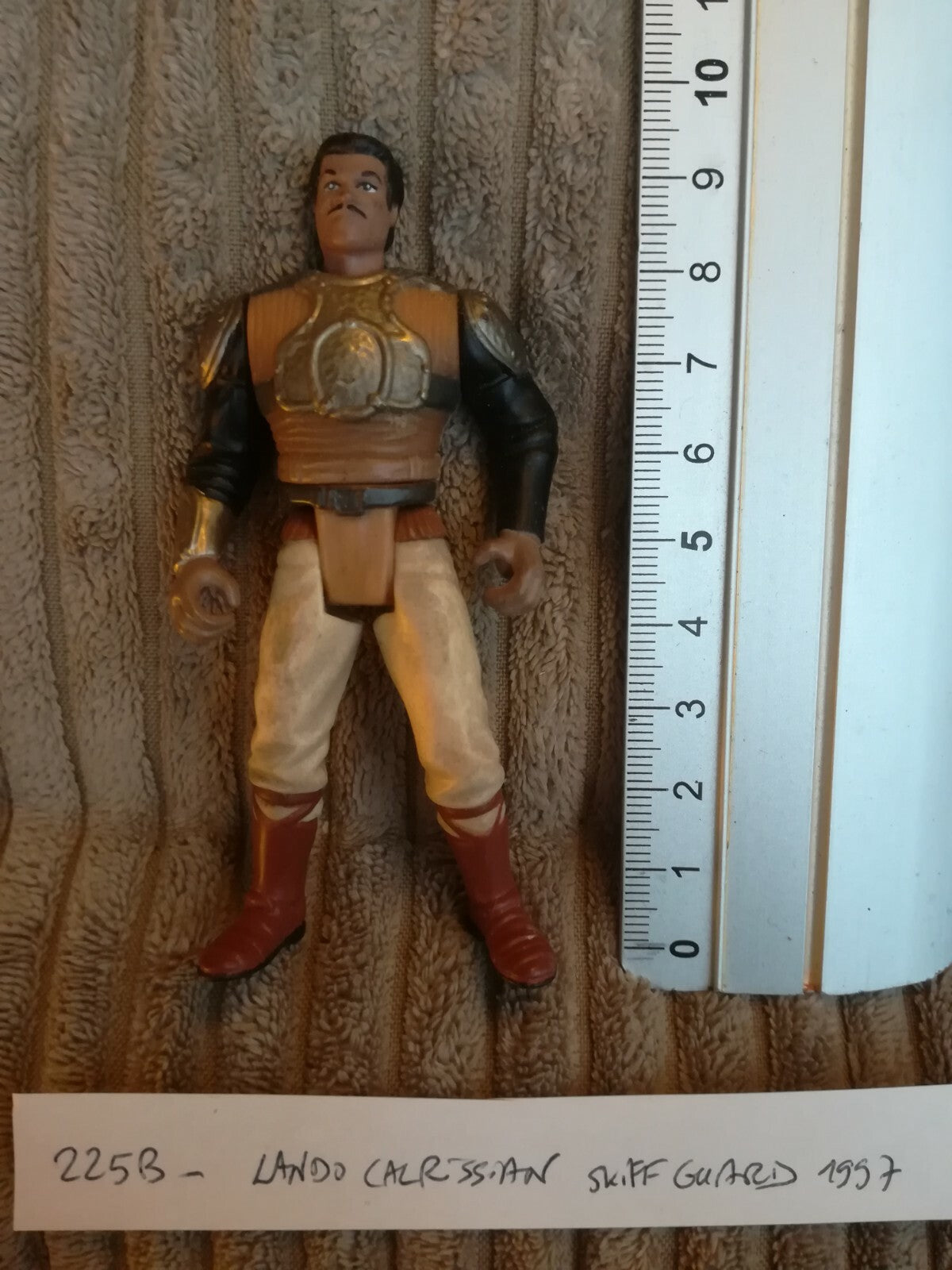 figurine STAR WARS 225B: LANDO CALRISSIAN Skiff guard - 1997