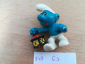 figurine SMURF 149: Lantern - W.Germany Schleich /Smurf