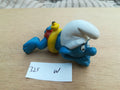 SMURF figurine 325: Swimmer with yellow buoy - W.Germany /Smurf