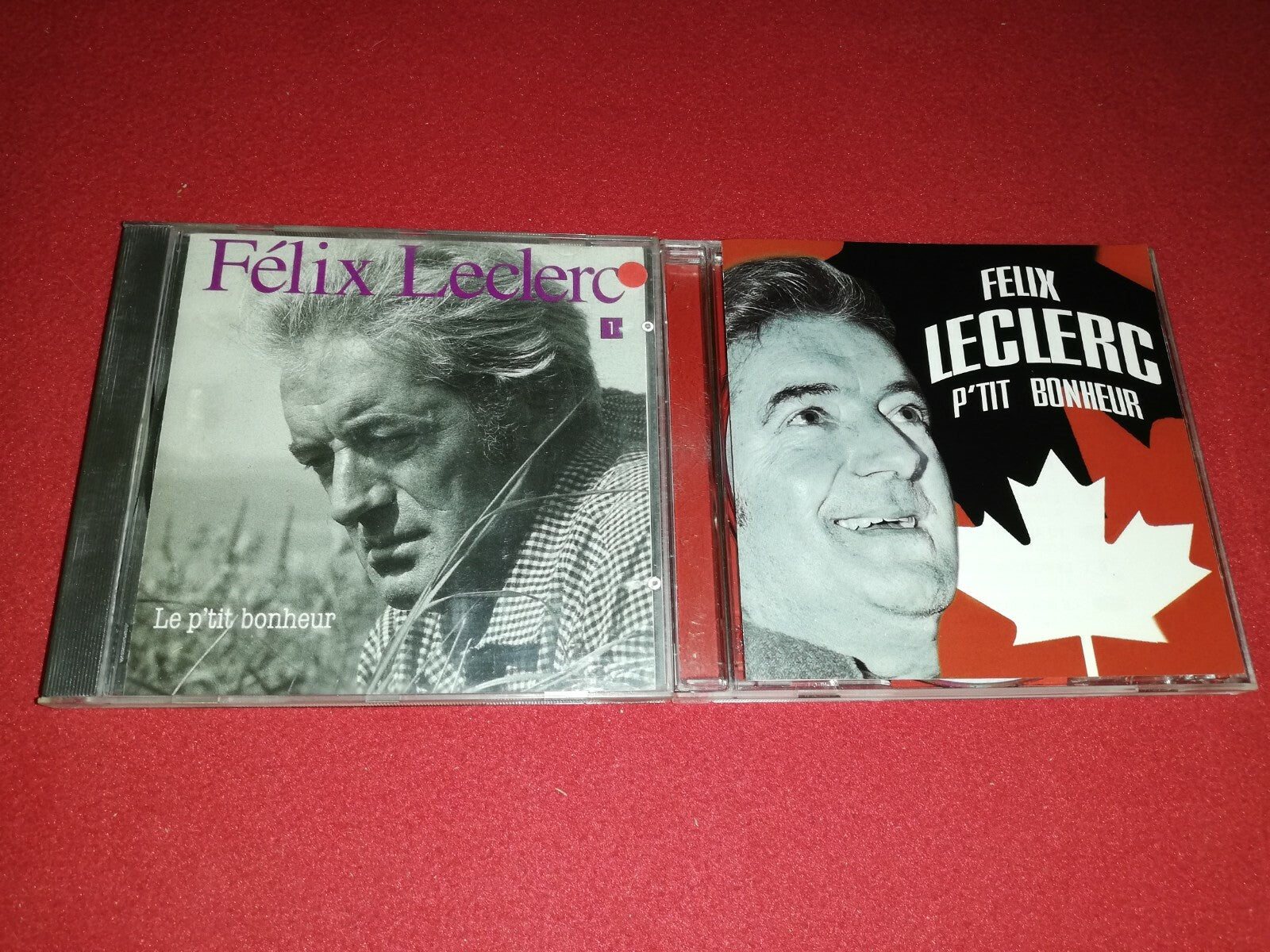 Set of 2 Felix Leclerc CDs