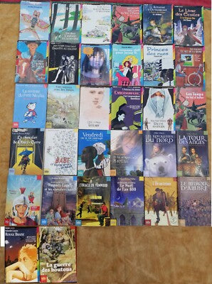 3 paperback books for children and Folio Junior editions to choose from the photos (€6 for all 3)