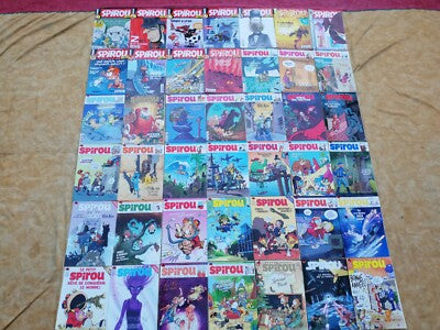 Choose 5 SPIROU comic books from the photo (6€ for all 5)