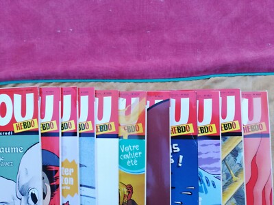 Choose 5 SPIROU comic books from the photo (6€ for all 5)
