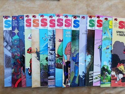 Choose 5 SPIROU comic books from the photo (6€ for all 5)