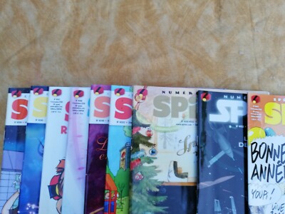 Choose 5 SPIROU comic books from the photo (6€ for all 5)