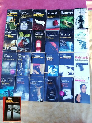 3 crime novels published by POINTS and J'AI LU to choose from in the photos (€6 for all 3)