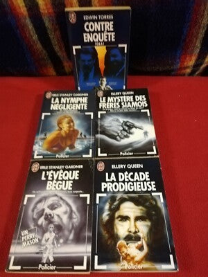 3 crime novels published by POINTS and J'AI LU to choose from in the photos (€6 for all 3)