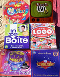 LOT OF 6 Games IN THE BOX/LOGO/WATCH THE STEP/KEMOZAKO/UNBEATABLE/1960s