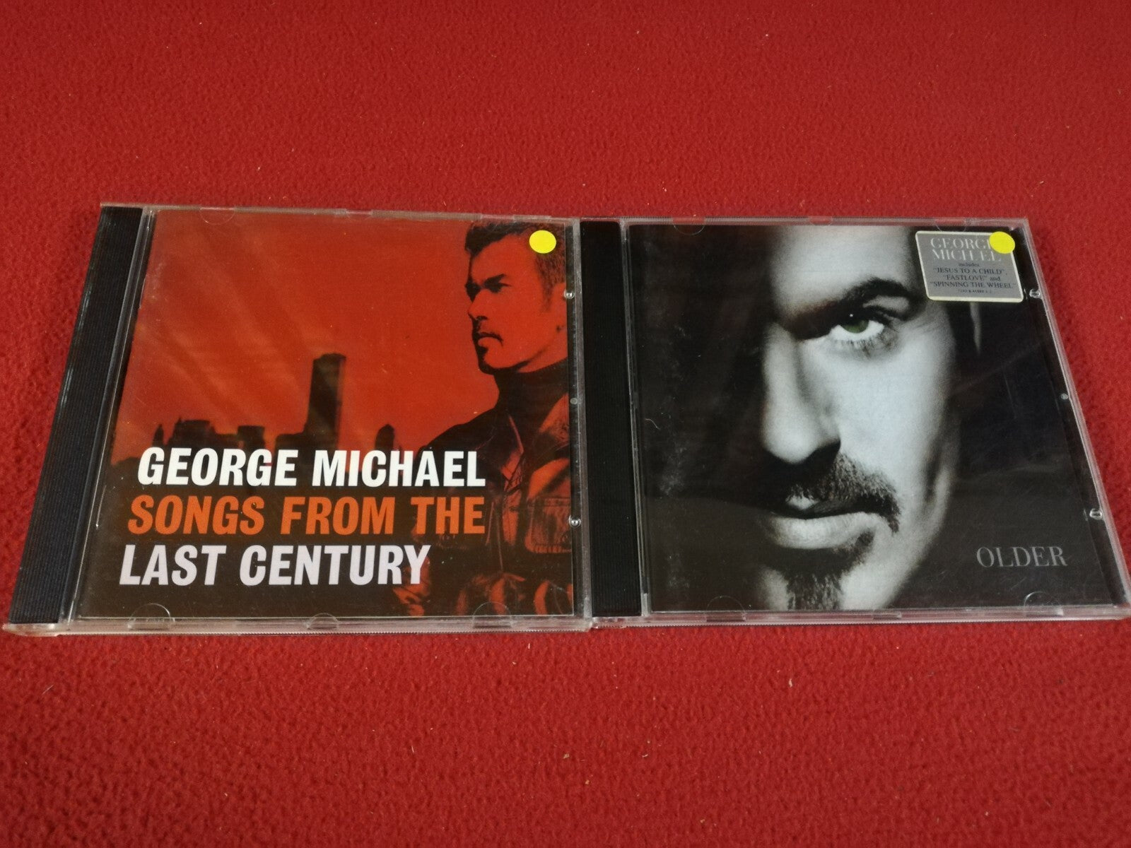 Set of 2 George Michael CDs