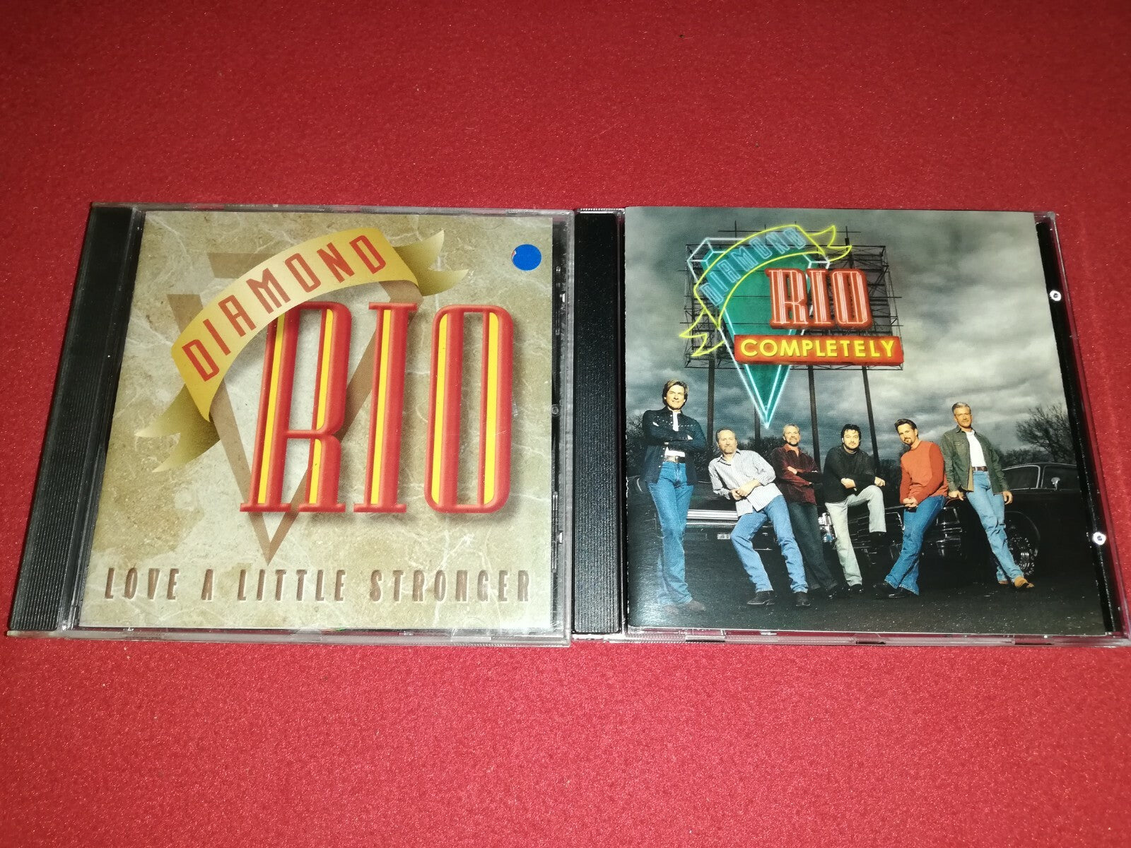 Set of 2 Country CDs by DIAMOND RIO