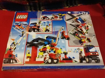 LEGO CITY 6478 - Fire Station - Fire Station - complete with box &amp; instructions