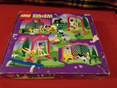 LEGO SYSTEM Belleville 5870 - PLAYPARK - CHILDREN'S PARK - Complete Box + Instructions