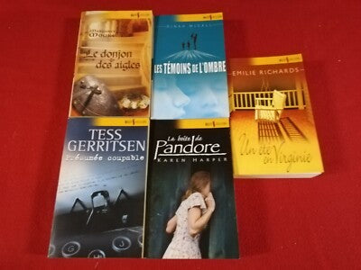 6 PAPERBACK BOOKS Novels Essays to choose from the photos (€12 for all 6)