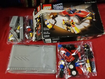 LEGO Studios 1353 - Car stunt Studio - Complete Box + Instructions