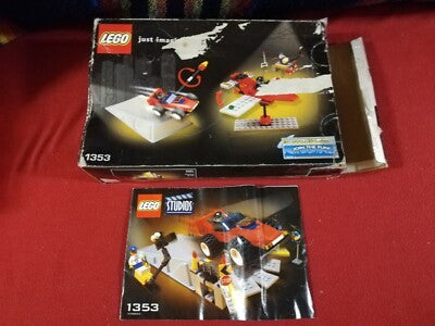 LEGO Studios 1353 - Car stunt Studio - Complete Box + Instructions