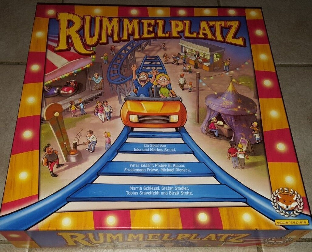 RUMMELPLATZ board game - in German - new - rare