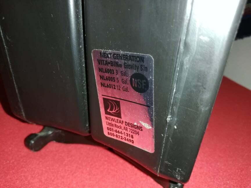 Bulk food dispenser (cereals, dried fruit, candy) 13.5 L NEWLEAF