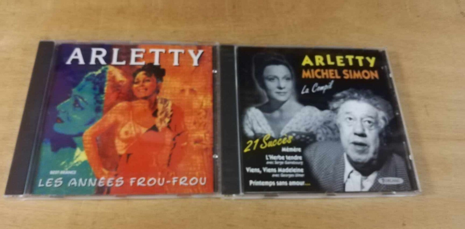 Set of 2 Arletty CDs