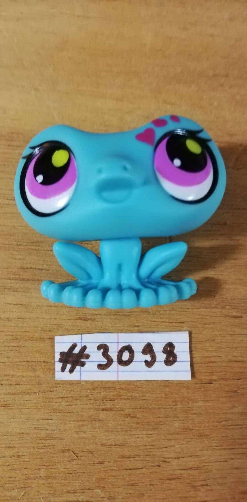 LITTLEST PETSHOP figurine: FROG #3098 (frog)