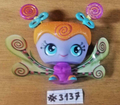 LITTLEST PETSHOP figurine: FAIRY ELF #3137 (candyswirl fairy)