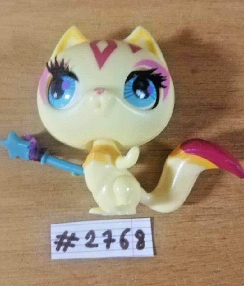 LITTLEST PETSHOP figurine: ANGORA CAT #2768 (cat)