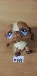 LITTLEST PETSHOP figurine: SAINT BERNARD DOG #688 (dog)