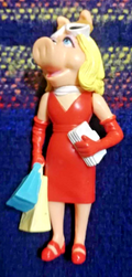 MUPPET SHOW figurine: Slutty Miss PIGGY - 11 cm