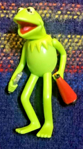 MUPPET SHOW figurine: Frog KERMIT the frog - 9 cm