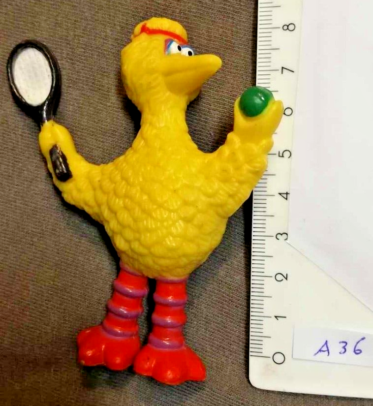 Figurine SESAME STREET A36: BIG BIRD Tennis - CTW Tara Toy - Henson