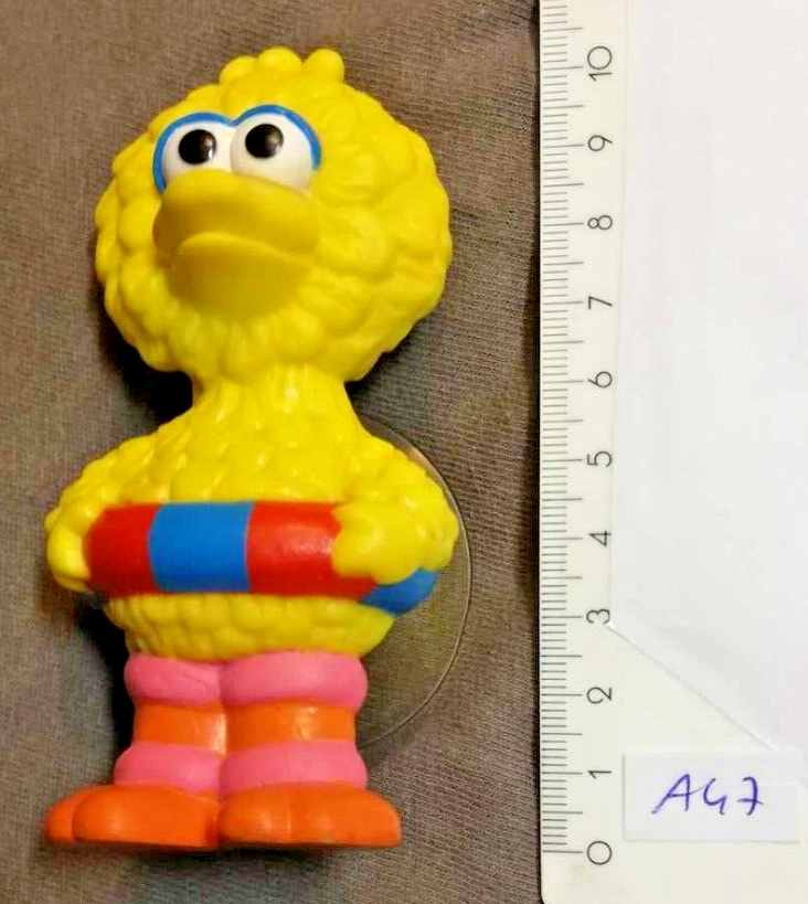 Sesame Street figurine A47: Big Bird with suction cup - Applause - Henson