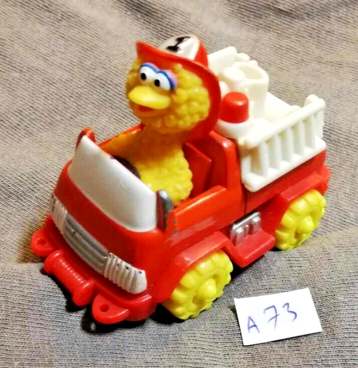 Voiture A73 Vintage BIG BIRD Pompier Rue Sesame street Tyco Matchbox 97 diecast