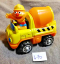 Voiture A70 Vintage Camion ciment ERNIE Rue Sesame street Mattel 2001 diecast