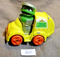 Voiture A65 Vintage OSCAR camion poubelle Rue Sesame Playskool 1982 diecast