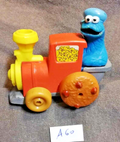 Voiture A60 Vintage COOKIE MONSTER Train Rue Sesame street Playskool 81 diecast