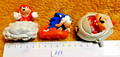 Lot A87 SONIC Sega Figures - 1993