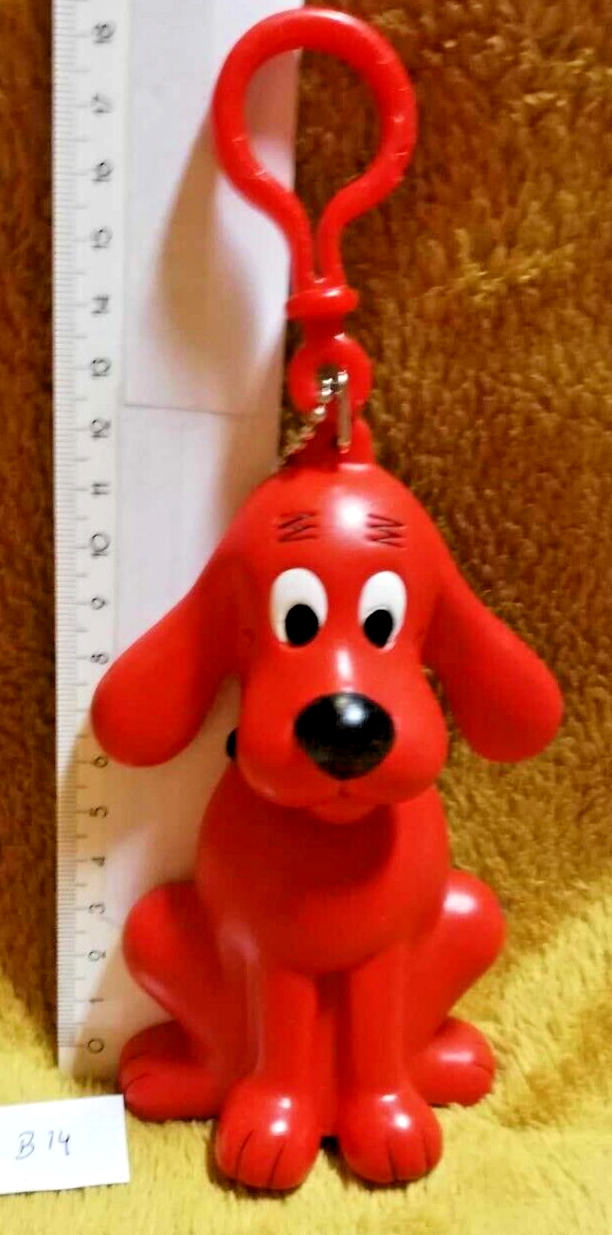 Figurine B14: CLIFFORD Big red dog Vintage 2000 Keychain/coin purse