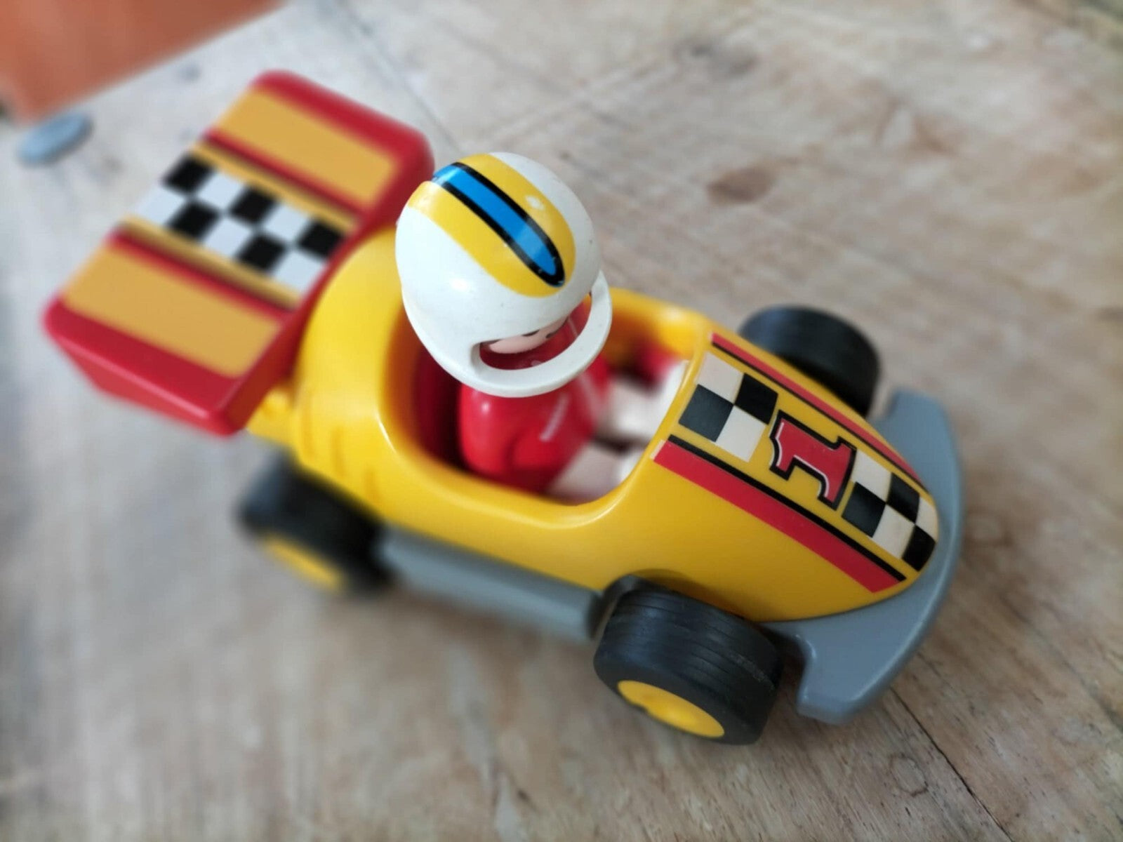 Playmobil 123: F1 racing car + driver