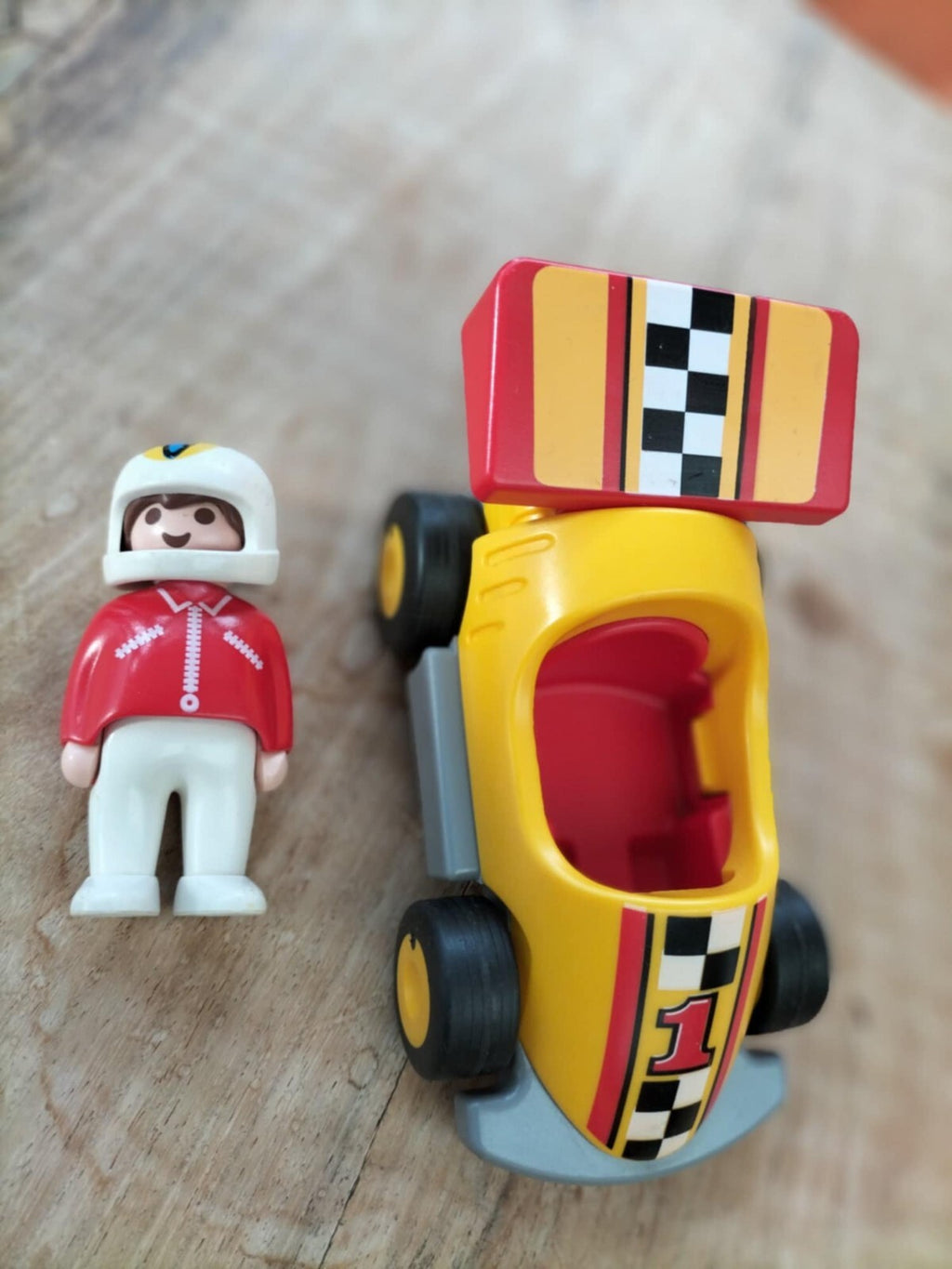 Playmobil 123: F1 racing car + driver