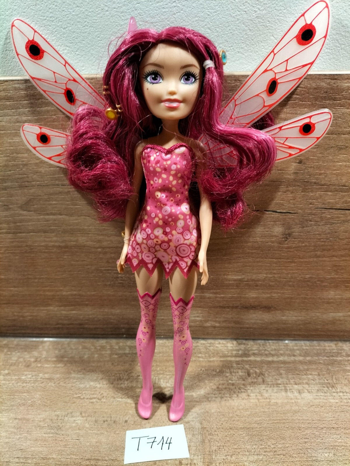 Doll No. T714: Dragonfly Fairy MIA &amp; ME Mattel - 23 cm