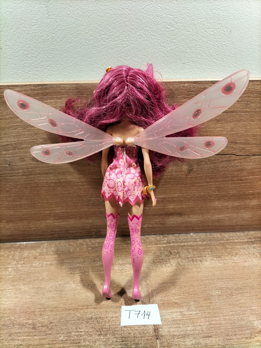 Doll No. T714: Dragonfly Fairy MIA &amp; ME Mattel - 23 cm