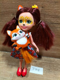 Doll No. T718: Felicity Fox Enchantimals Mattel fox - 15 cm